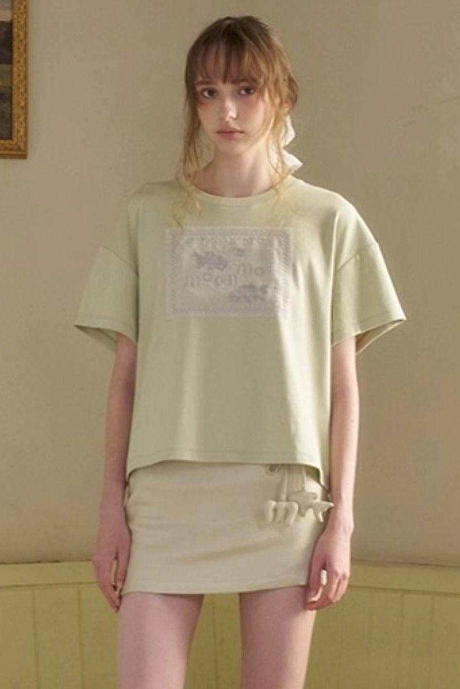 Wandering Fish Embroidered T-shirt