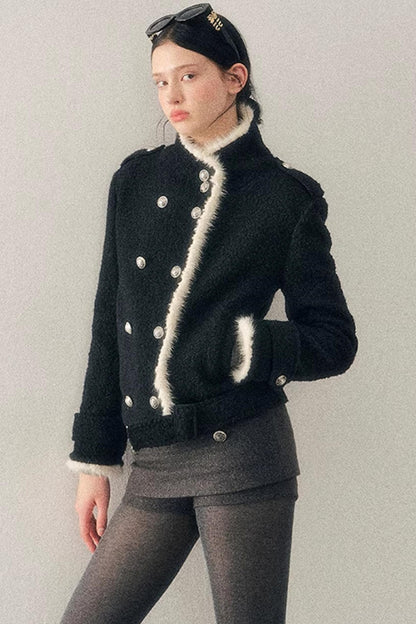 Whispers of Winter Thick Woolen Coat