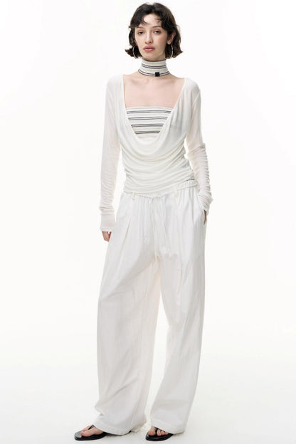 Tencel Lyocell Long Sleeve T-shirt