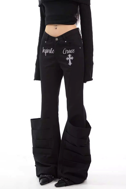 Pantalon évasé American Vintage