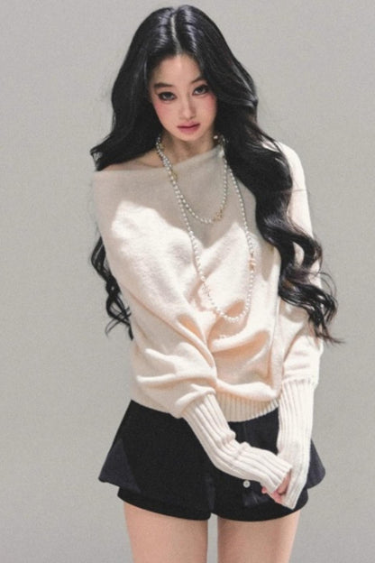 Minimalist French Knit Sweater