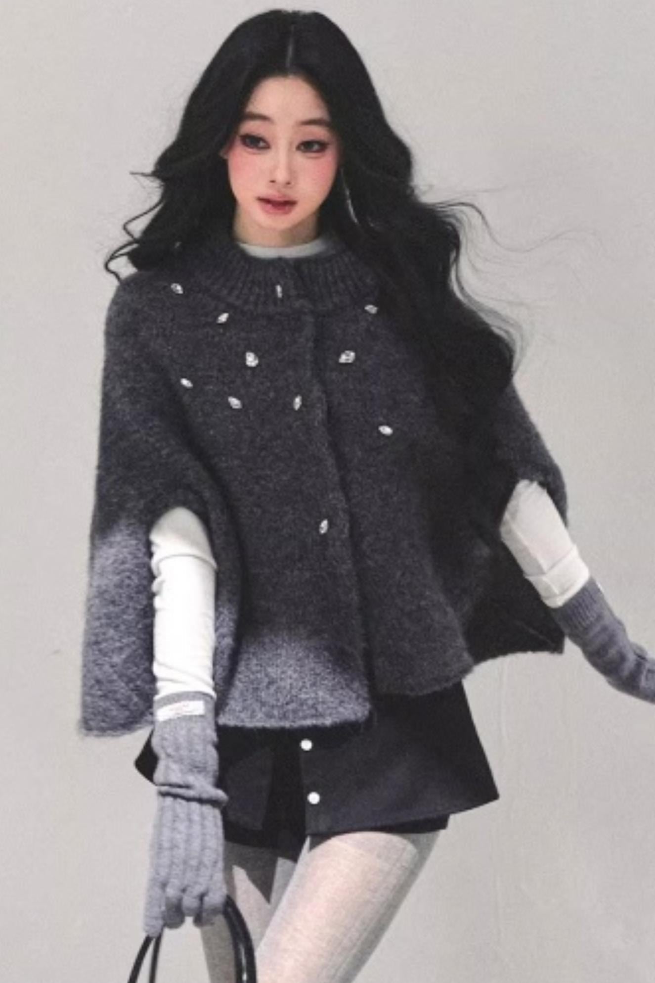 Wilderness Monologue Sweater Cape