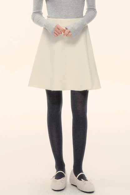 Wool Blend Lapel Fur Collar Coat Set-Up