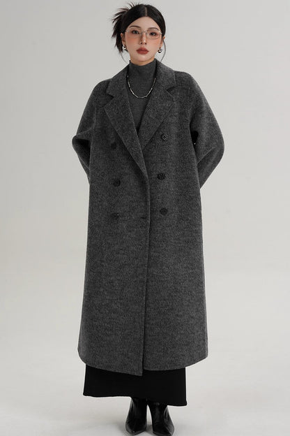 Textured Wool Suit Coat