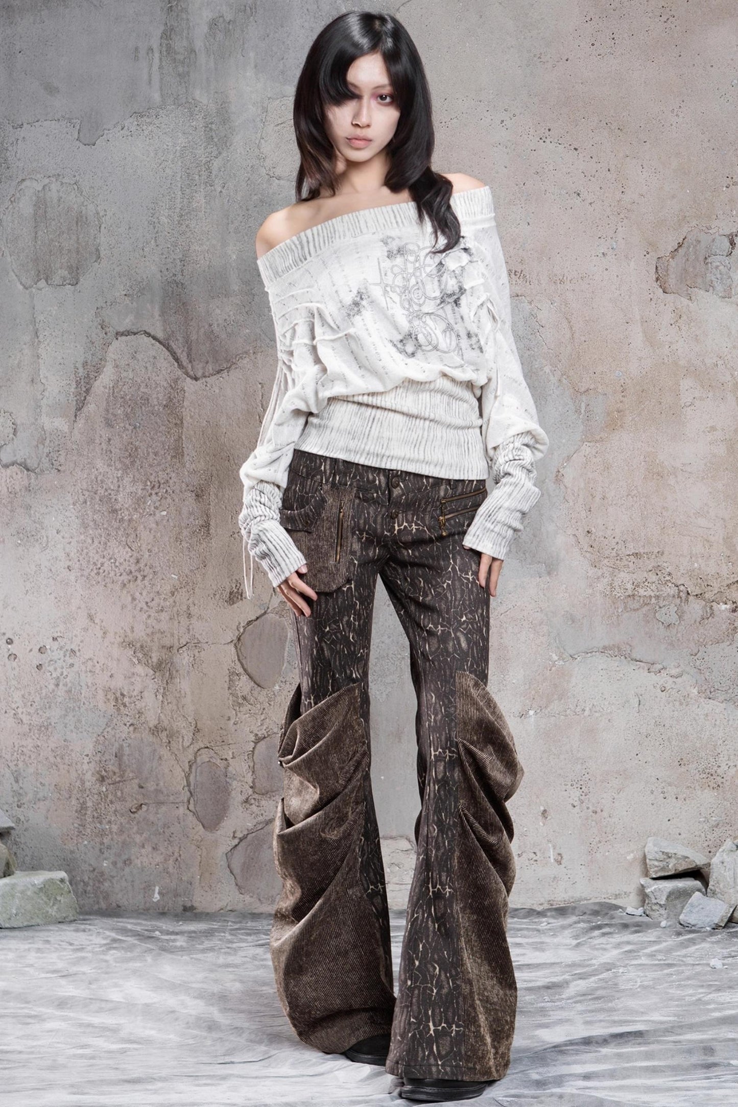 Retro Wild Pocket Trousers