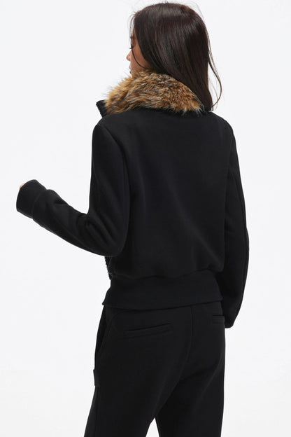 Autumn Fleece-Lined Jacket Set-Up