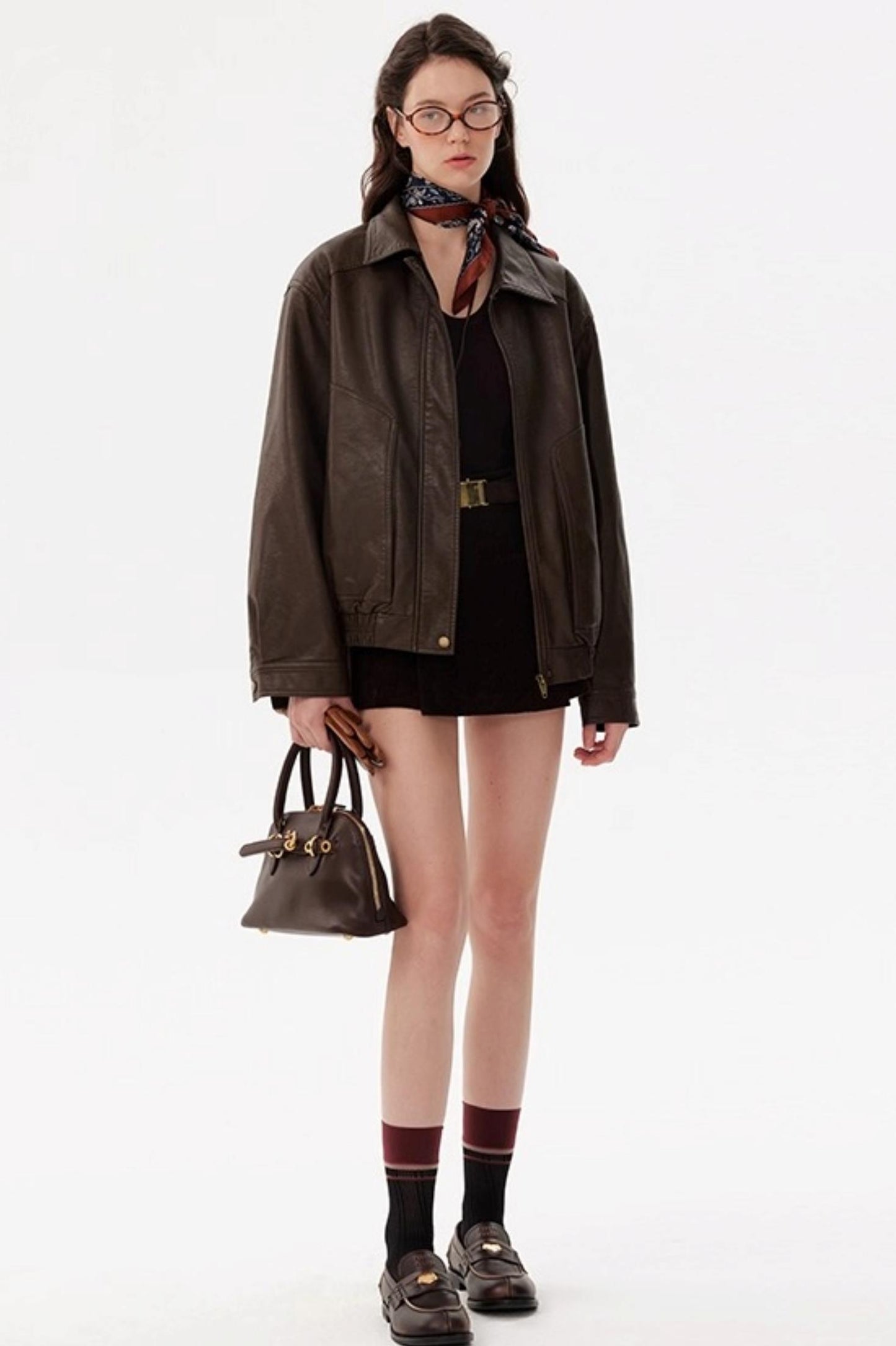 Handsome Street Leather Jacket