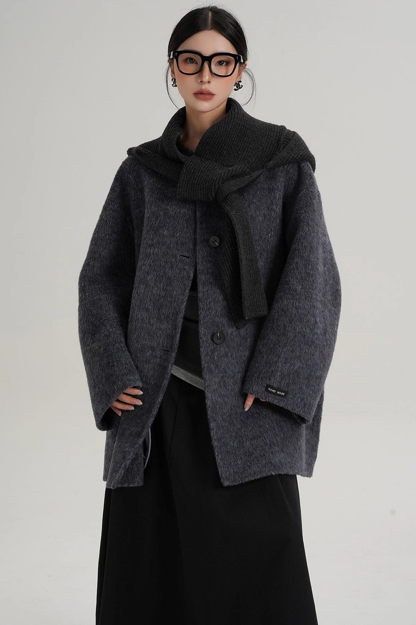 Temperament Woolen Coat