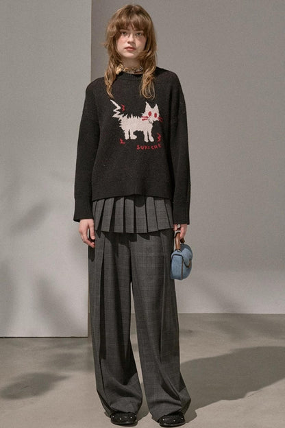 Winter Fur Drop Sweater