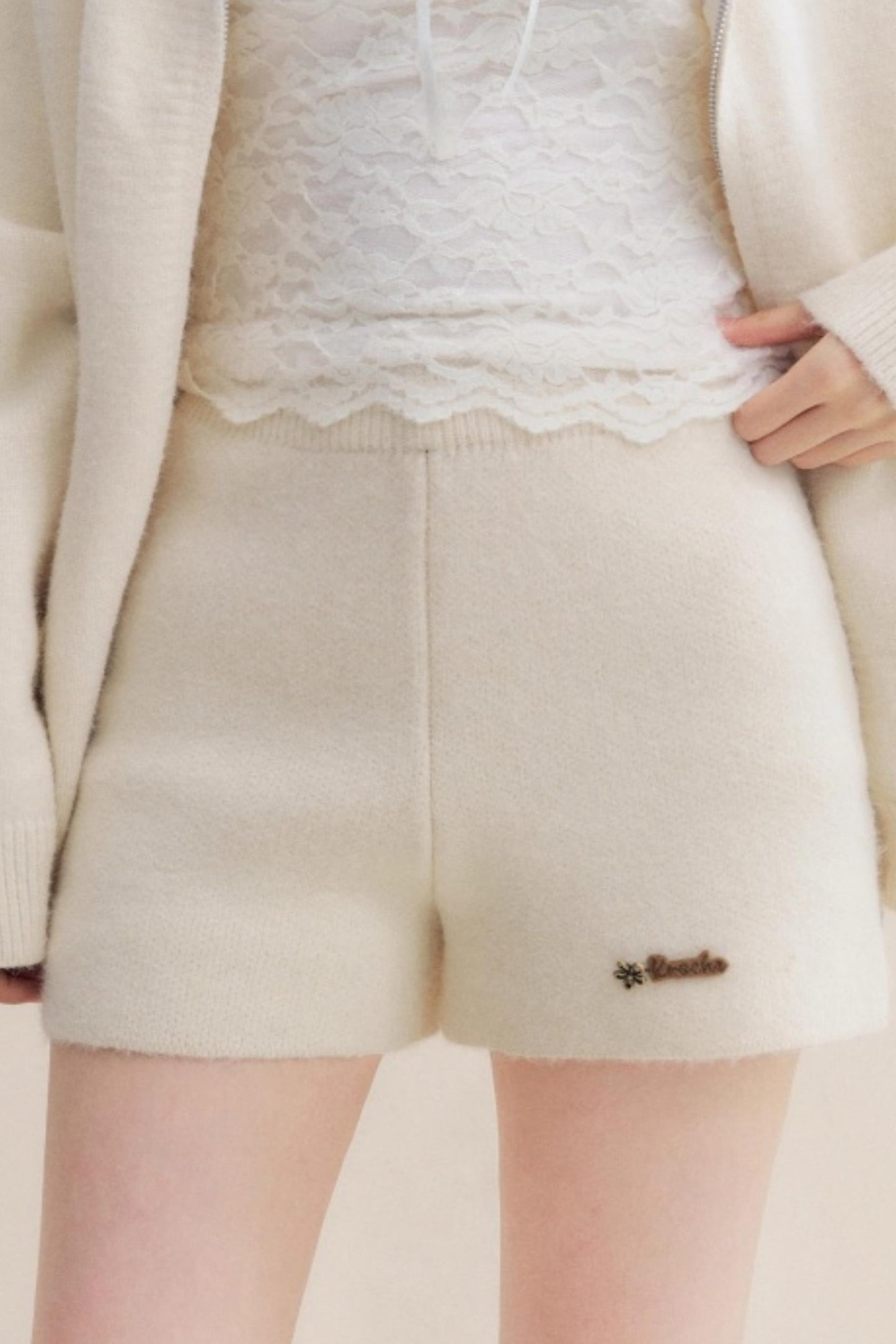 Luxury Wool Hooded Jacket Set-Up