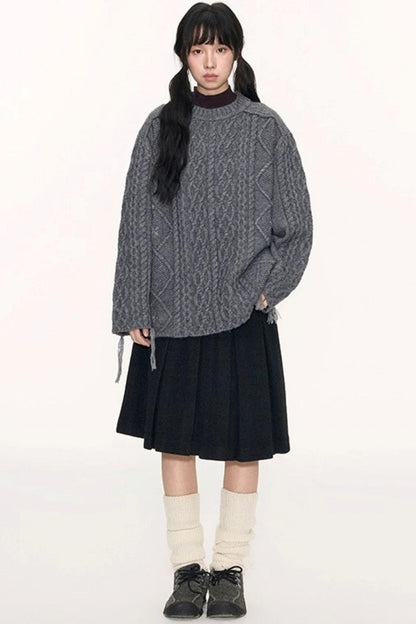 Nap Woolen A-Line Skirts