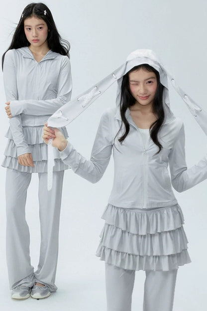 Han Lei Sun Protection Jacket Set-Up