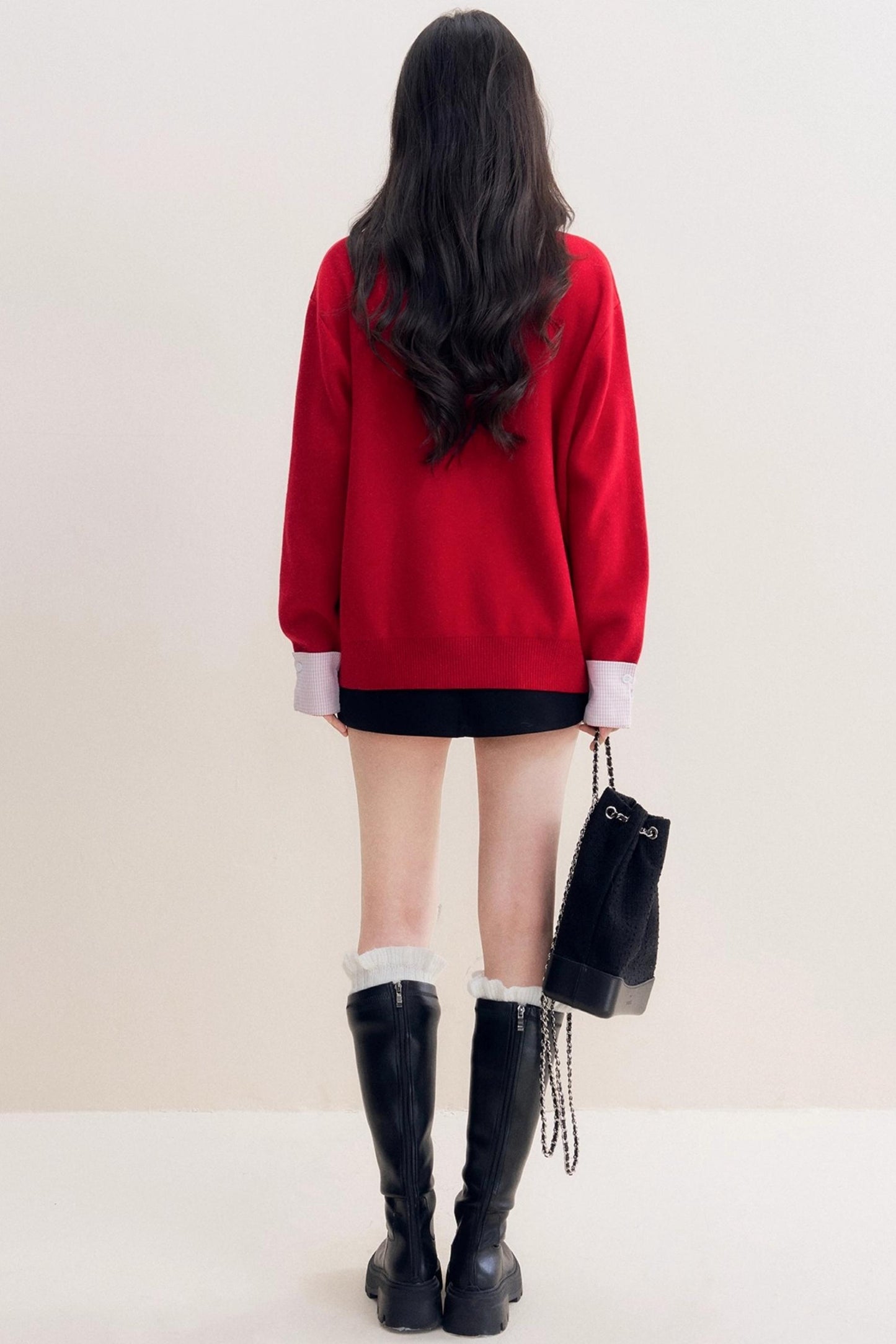 Romantic Patchwork Sweater Cardigan