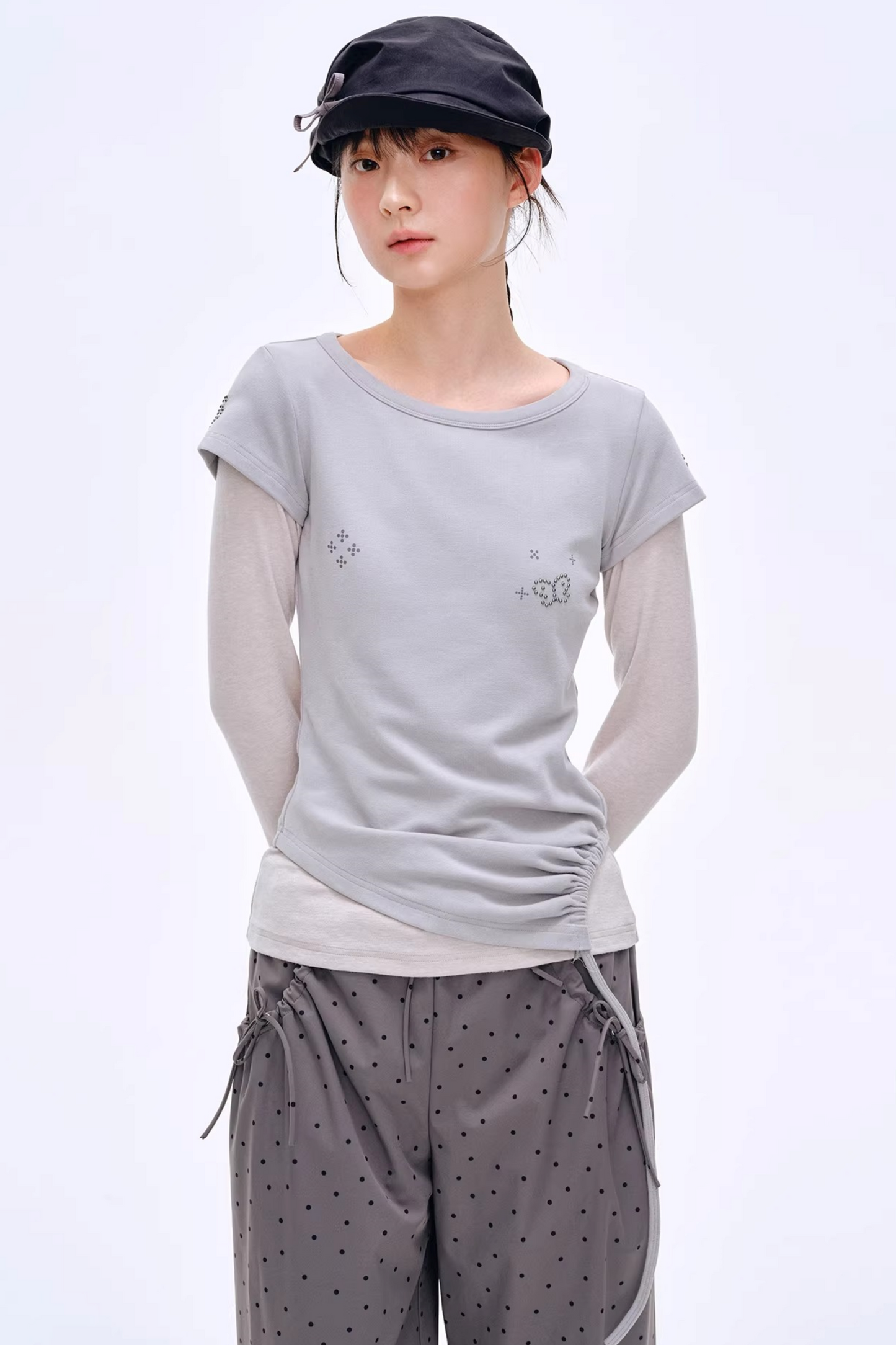 Breathing Aesthetics Rhinestone Top