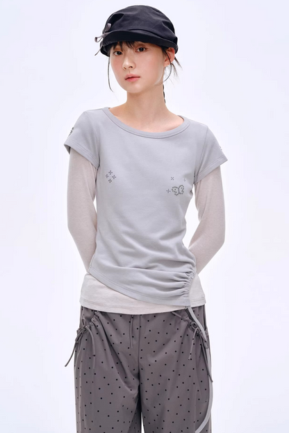 Breathing Aesthetics Rhinestone Top