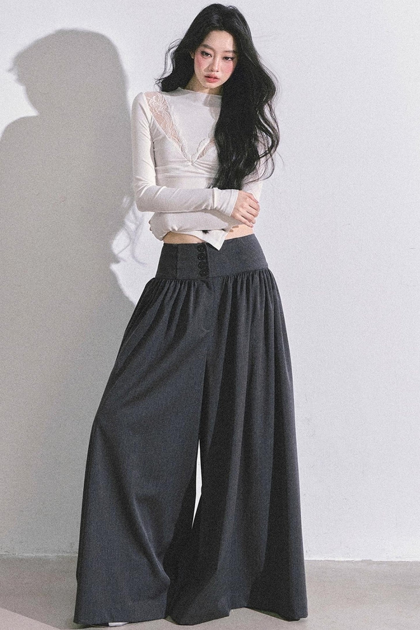 Lace Pure Desire Sexy Knitted T-Shirt