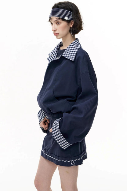 Salt Check Trench Coat Set-Up