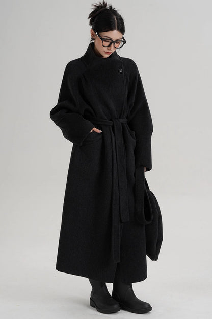 Elegant Wool Reversible Jacket