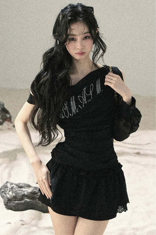 Fragrant Starlight Off-Shoulder Top