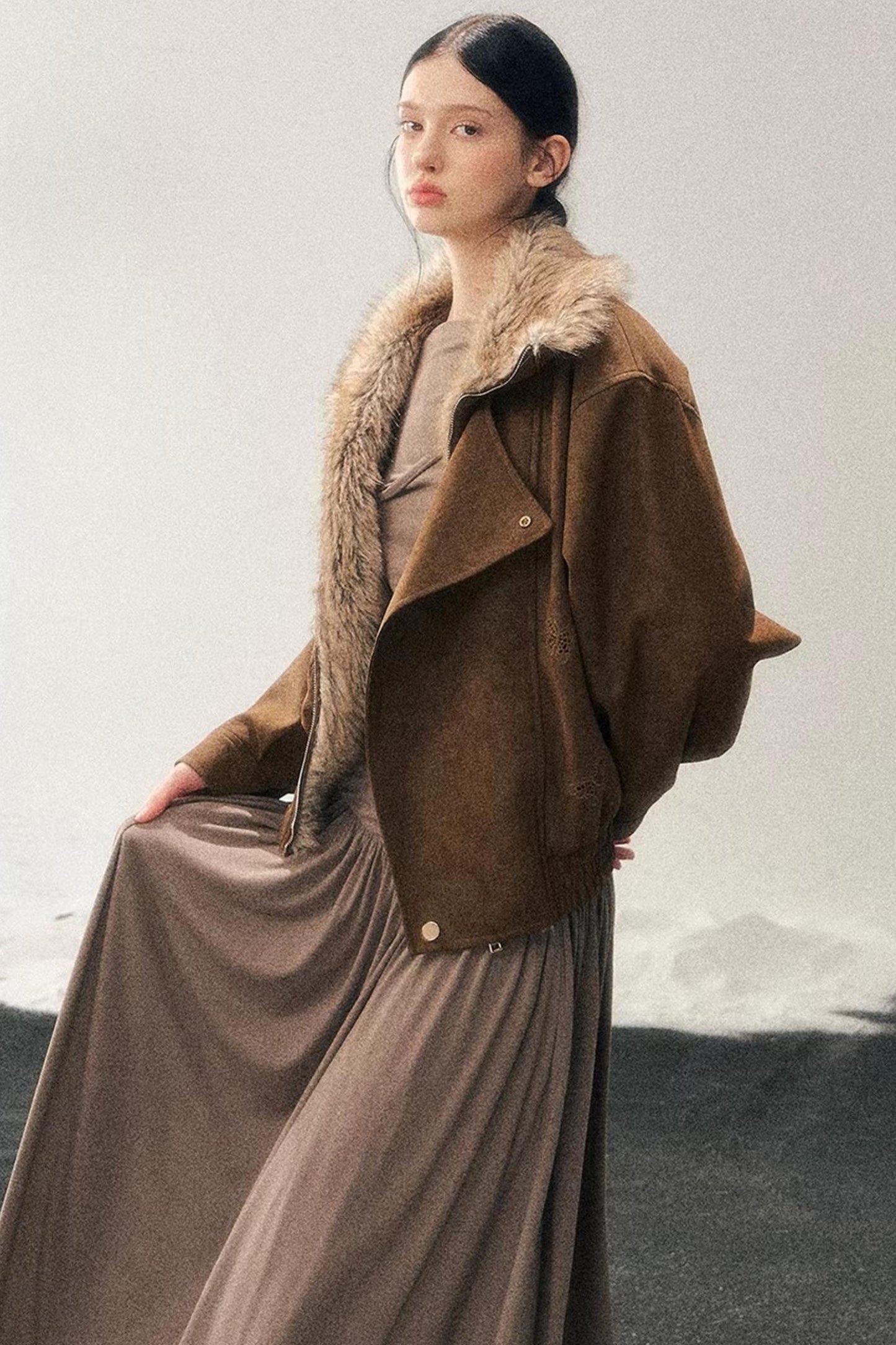 Ribbon Bodycon Winter Dress