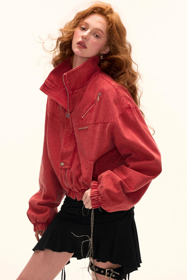 High Casual Cargo Jacket