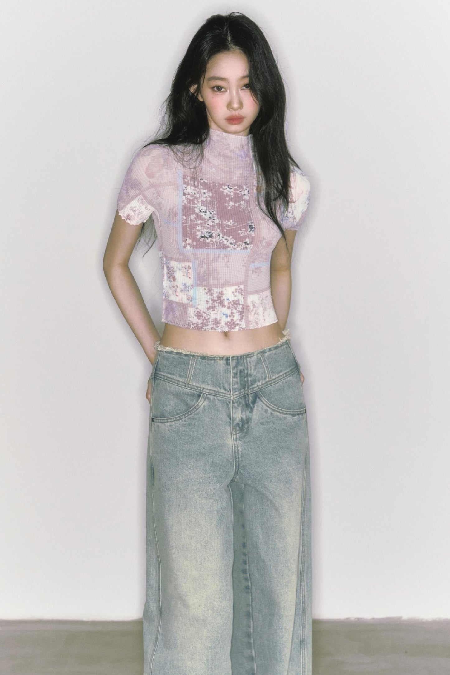 Classic Wide-Leg Jeans Pant