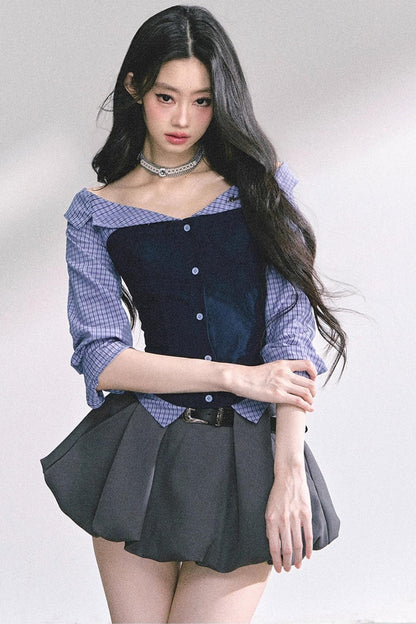 Slimming Hot Girl One-Shoulder Tops