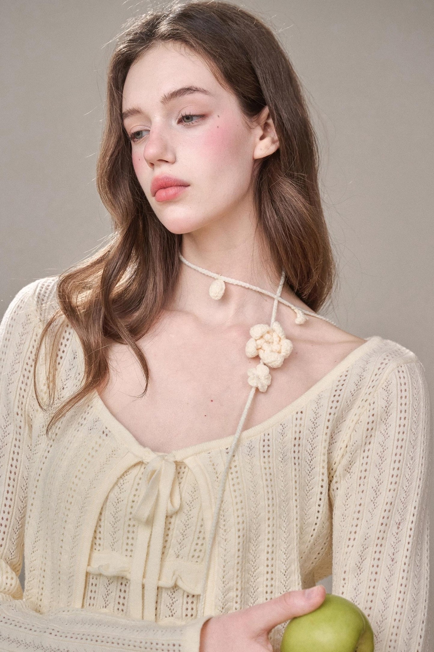 Sweet Lace Knit Set-Up