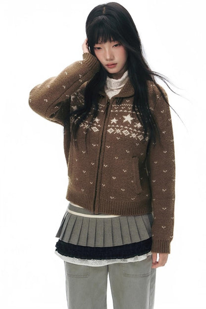 Knit Button Hem Pants