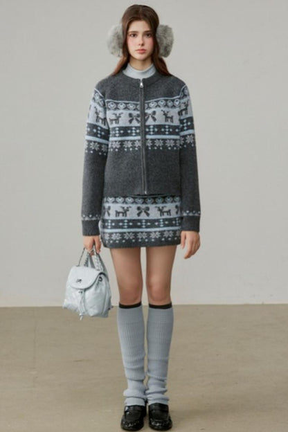 Isle Knitted Sweater Set-Up