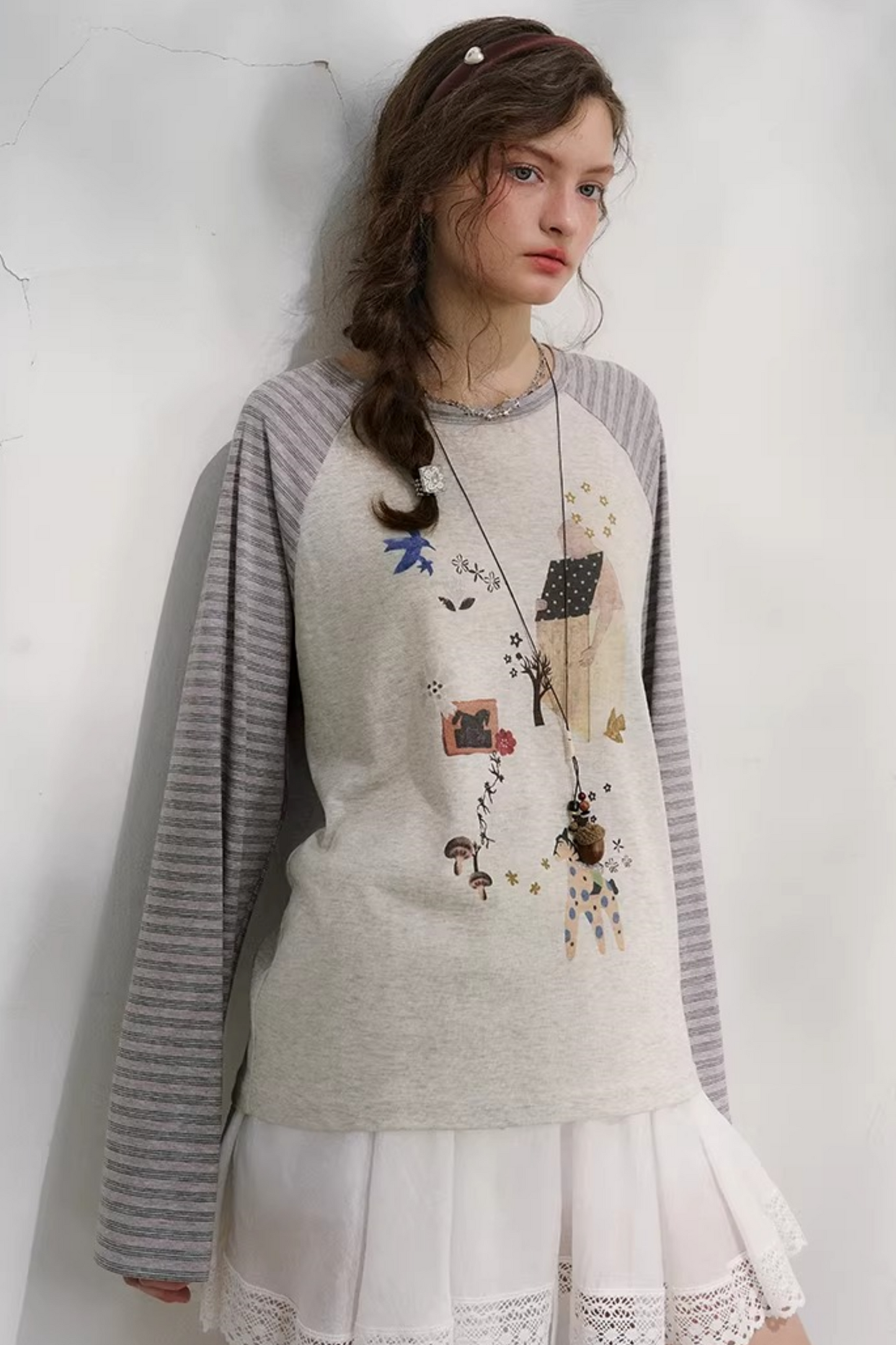 Sleepy Spring Retro Blouse