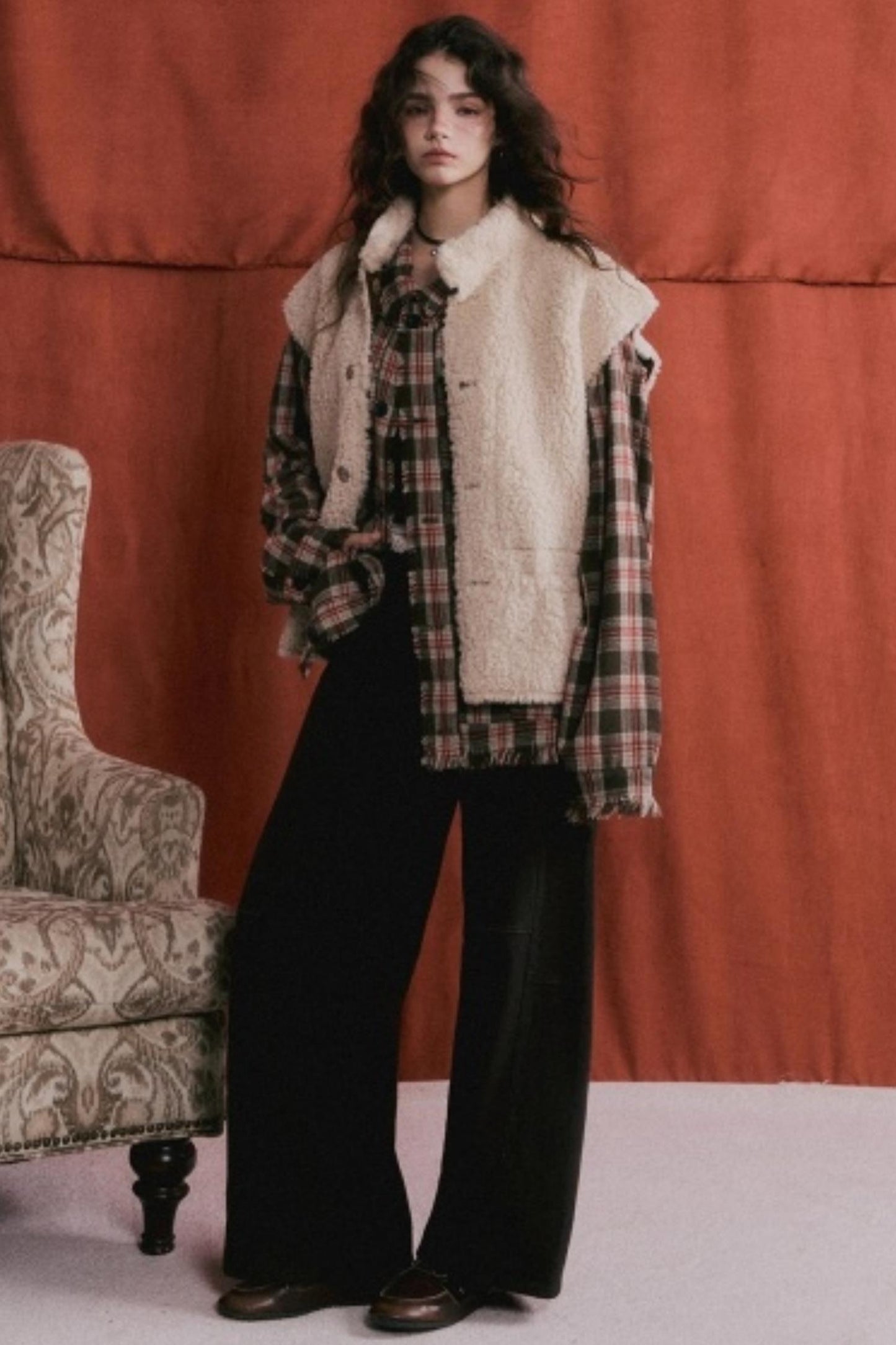 Reversible Embroidery Vest