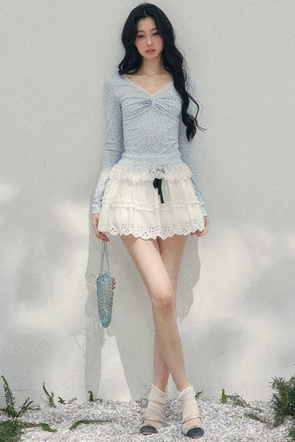 Heartbeat of Silence Lace Top