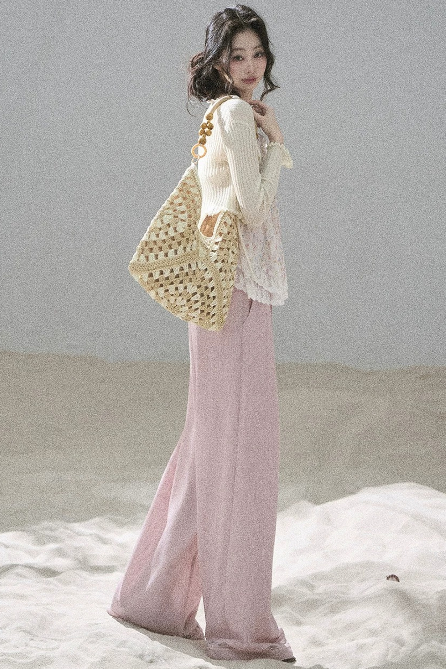 Summer Floral Lace Top