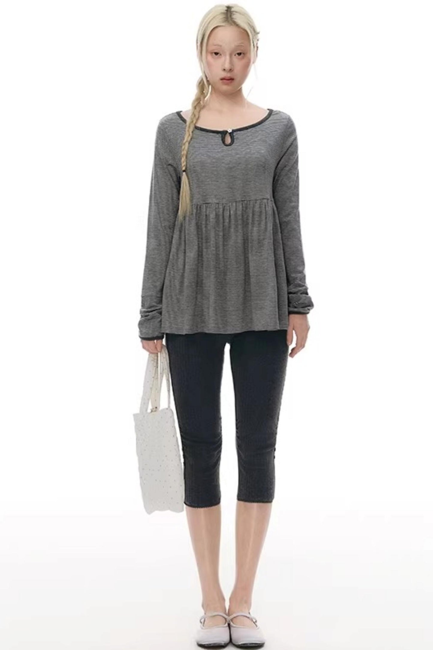 Color-Blocked Knit Sweater