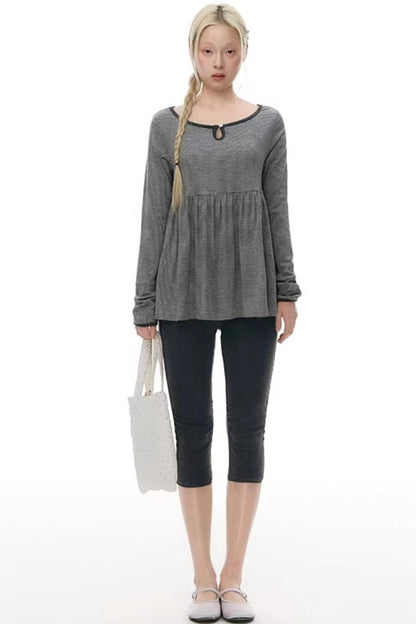 Color-Blocked Knit Sweater