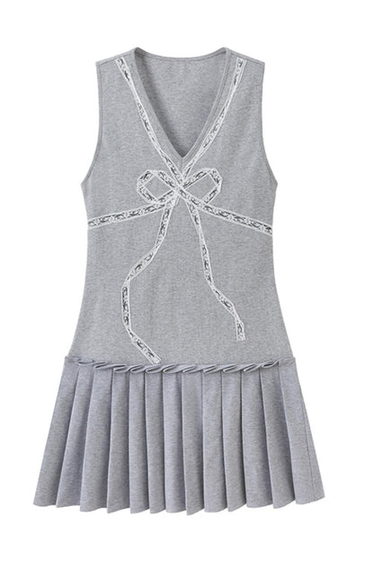 Chic Lace Knit Dress