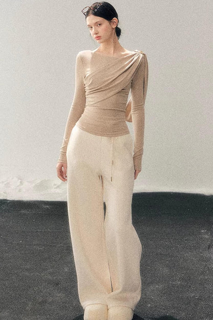 French Ribbon Design Blouse