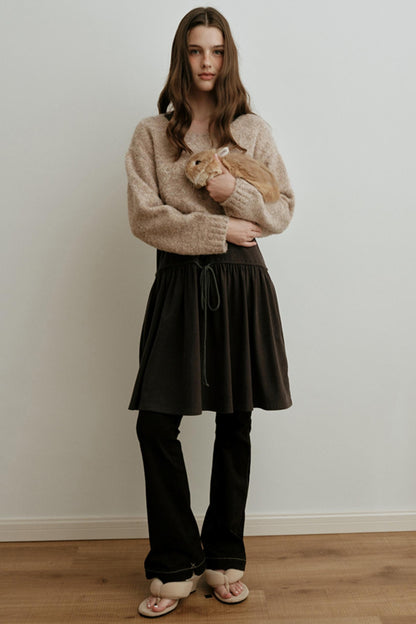 Mist Island Floral Knit Dress