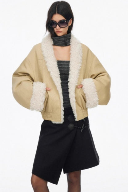 Irregular Toggle Button Skirt