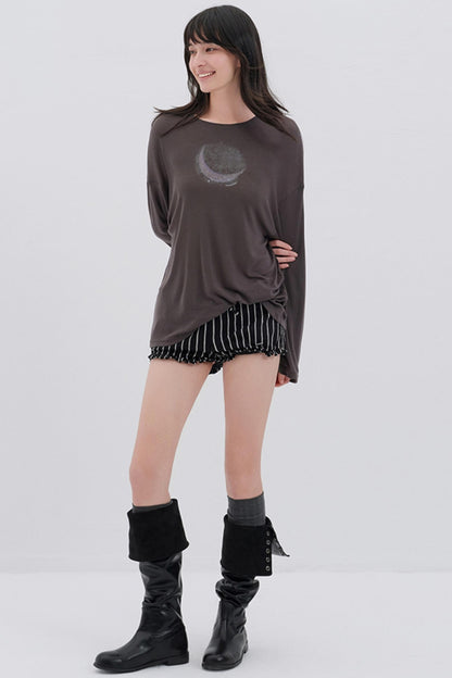 Soft Fleece Striped Pants