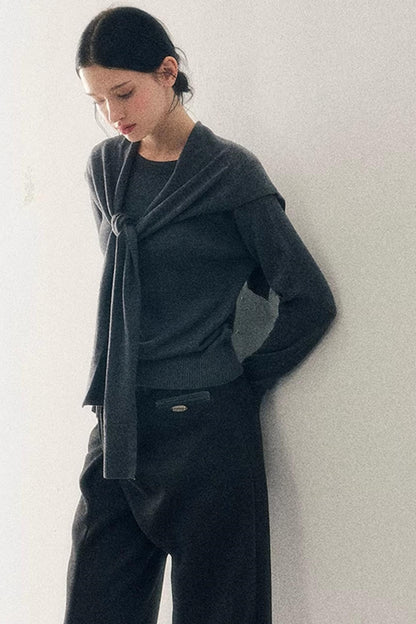 American College Sweater Set