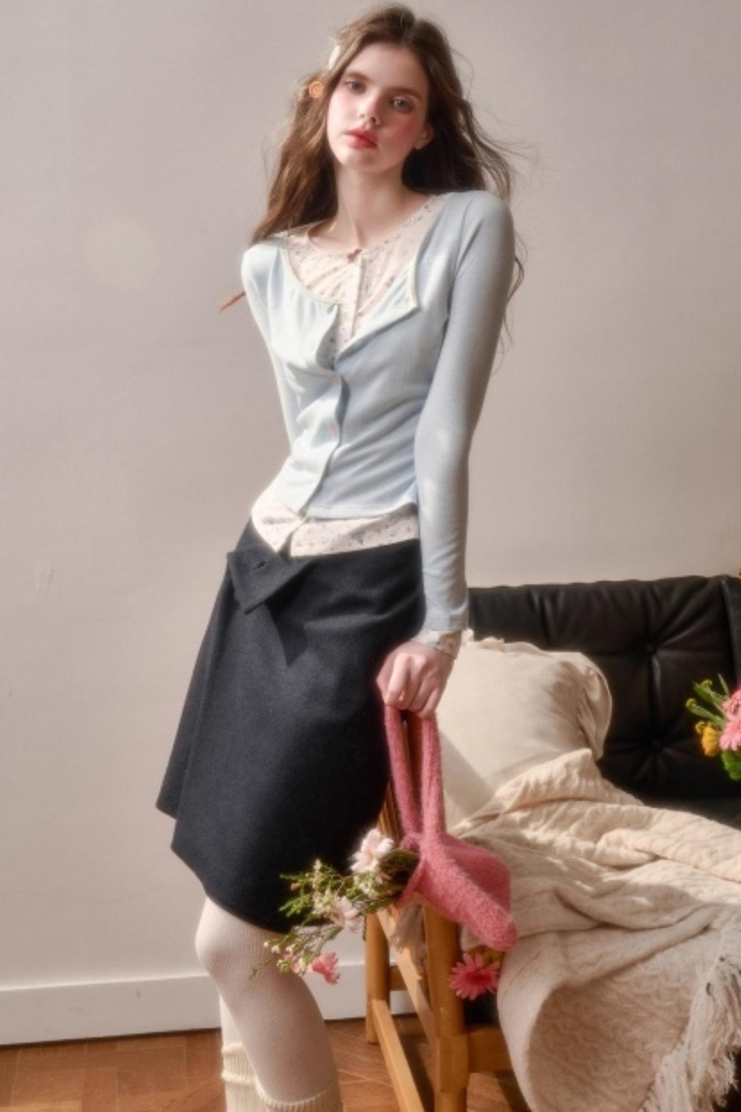 Little Fluffy Rabbit Cardigan