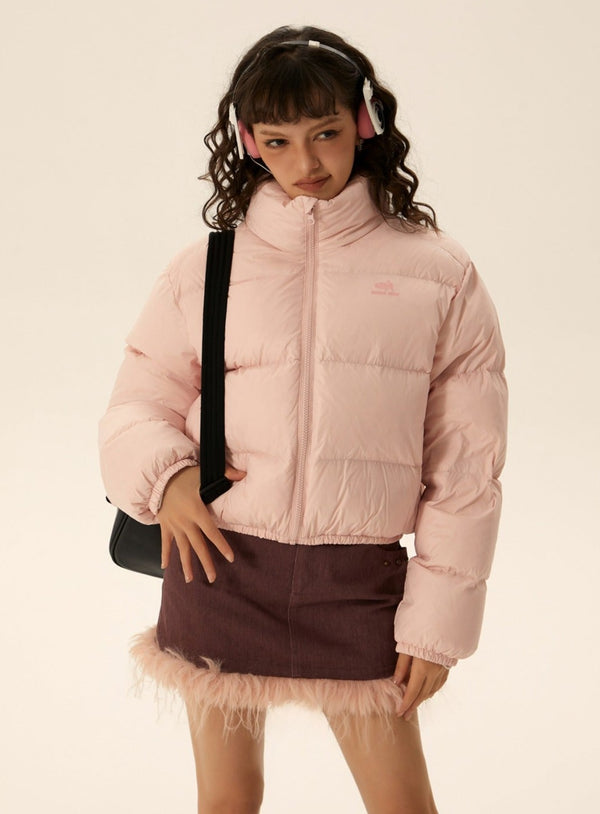 Long-sleeved Loose Down Jacket