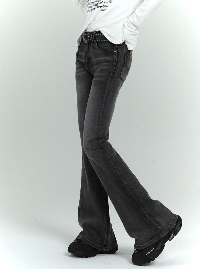 American Vintage Wash Old Bootcut Jeans pants