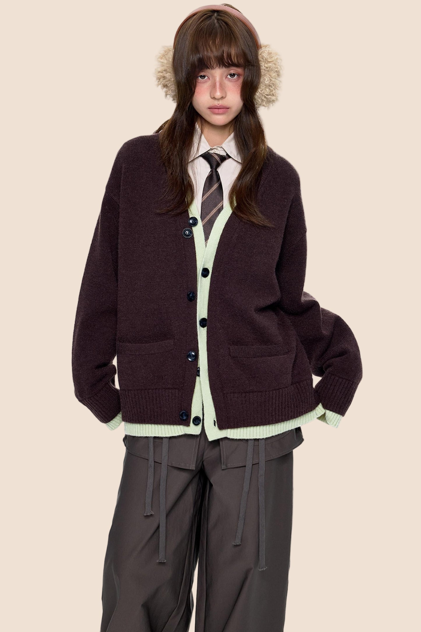 Vintage Knitted Cardigan