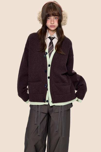 Vintage Knitted Cardigan