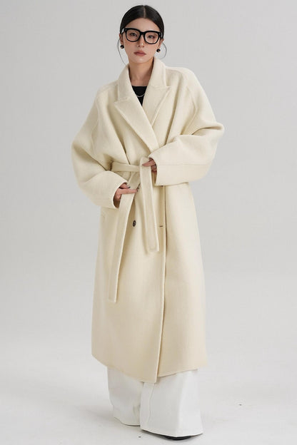 Minimalist Wool Long Jacket