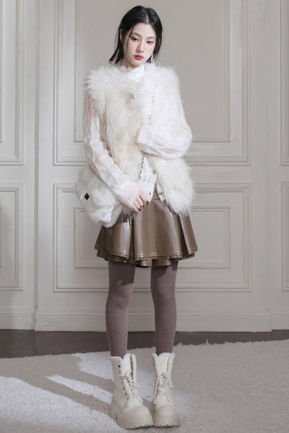 Gradient Wool Cardigan