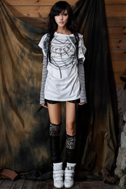 Chain Short Sleeve T-Shirt